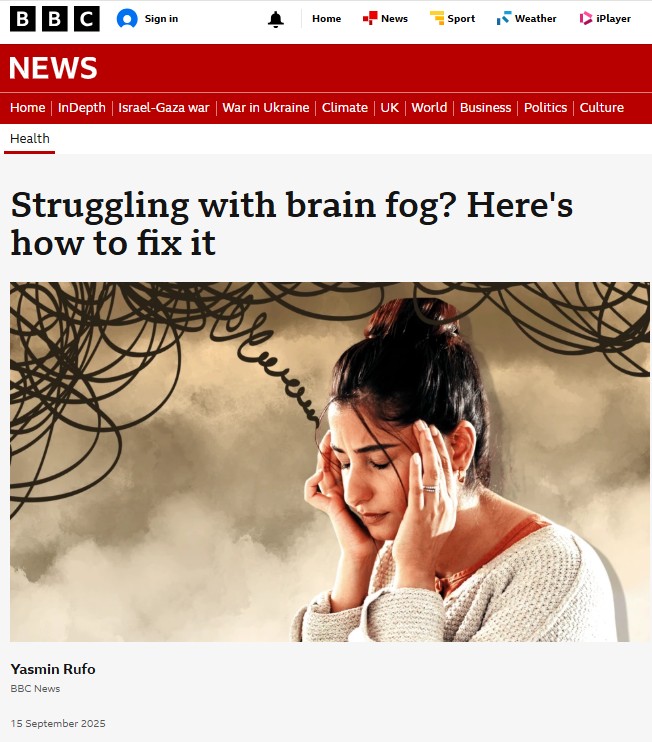 Image for In the News: Brain Fog
